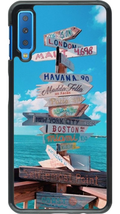 Coque Samsung Galaxy A7 - Cool Cities Directions
