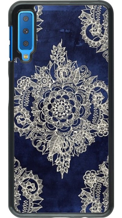 Coque Samsung Galaxy A7 - Cream Flower Moroccan