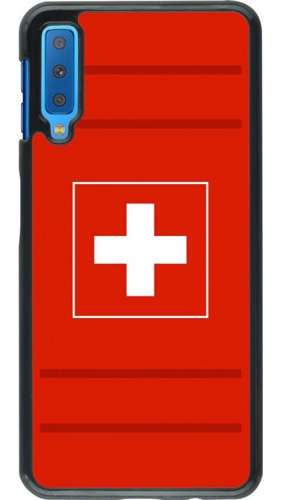 Coque Samsung Galaxy A7 - Euro 2020 Switzerland