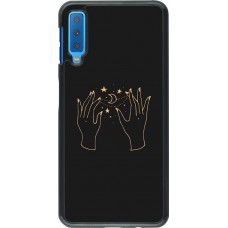 Coque Samsung Galaxy A7 - Grey magic hands