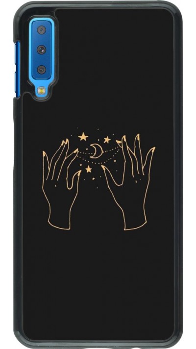 Coque Samsung Galaxy A7 - Grey magic hands