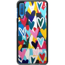 Coque Samsung Galaxy A7 - Joyful Hearts