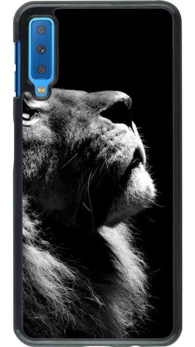 Coque Samsung Galaxy A7 - Lion looking up