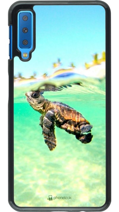 Coque Samsung Galaxy A7 - Turtle Underwater
