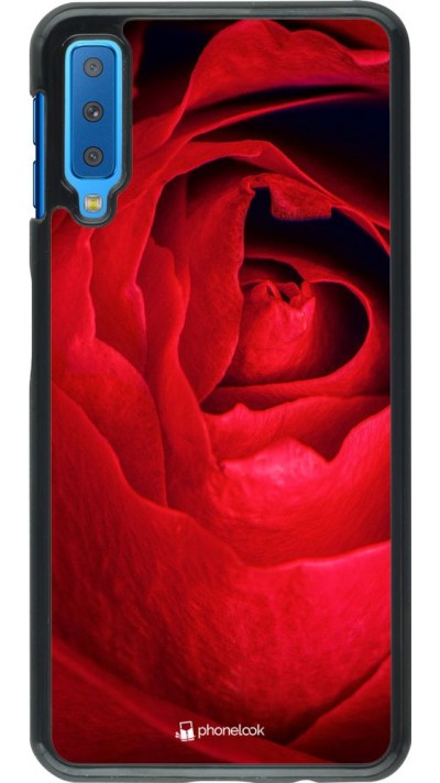 Coque Samsung Galaxy A7 - Valentine 2022 Rose