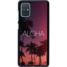 Coque Samsung Galaxy A71 - Aloha Sunset Palms