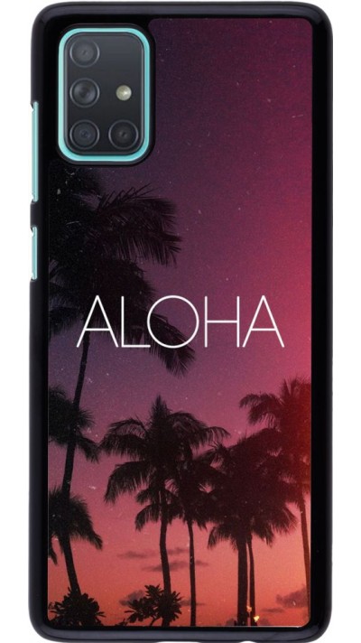 Coque Samsung Galaxy A71 - Aloha Sunset Palms