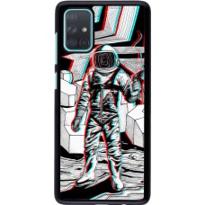 Coque Samsung Galaxy A71 - Anaglyph Astronaut