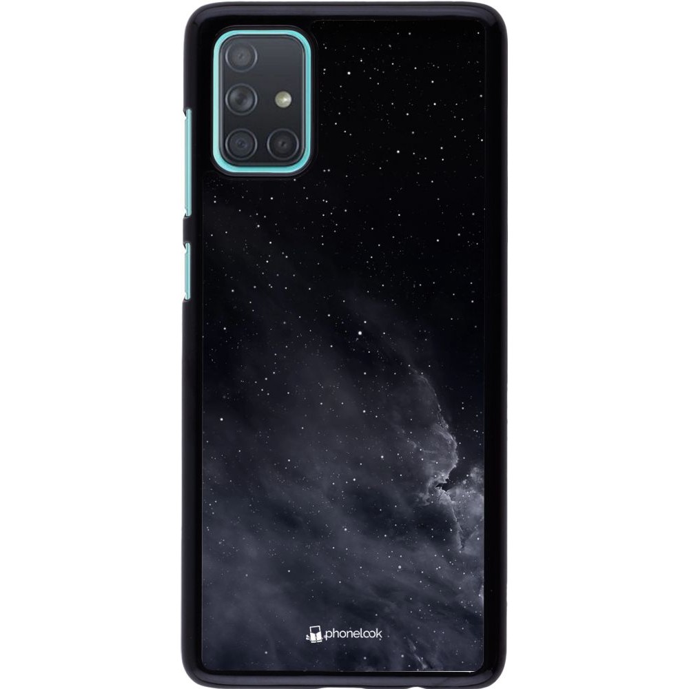 Coque Samsung Galaxy A71 - Black Sky Clouds
