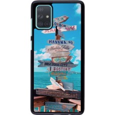 Coque Samsung Galaxy A71 - Cool Cities Directions