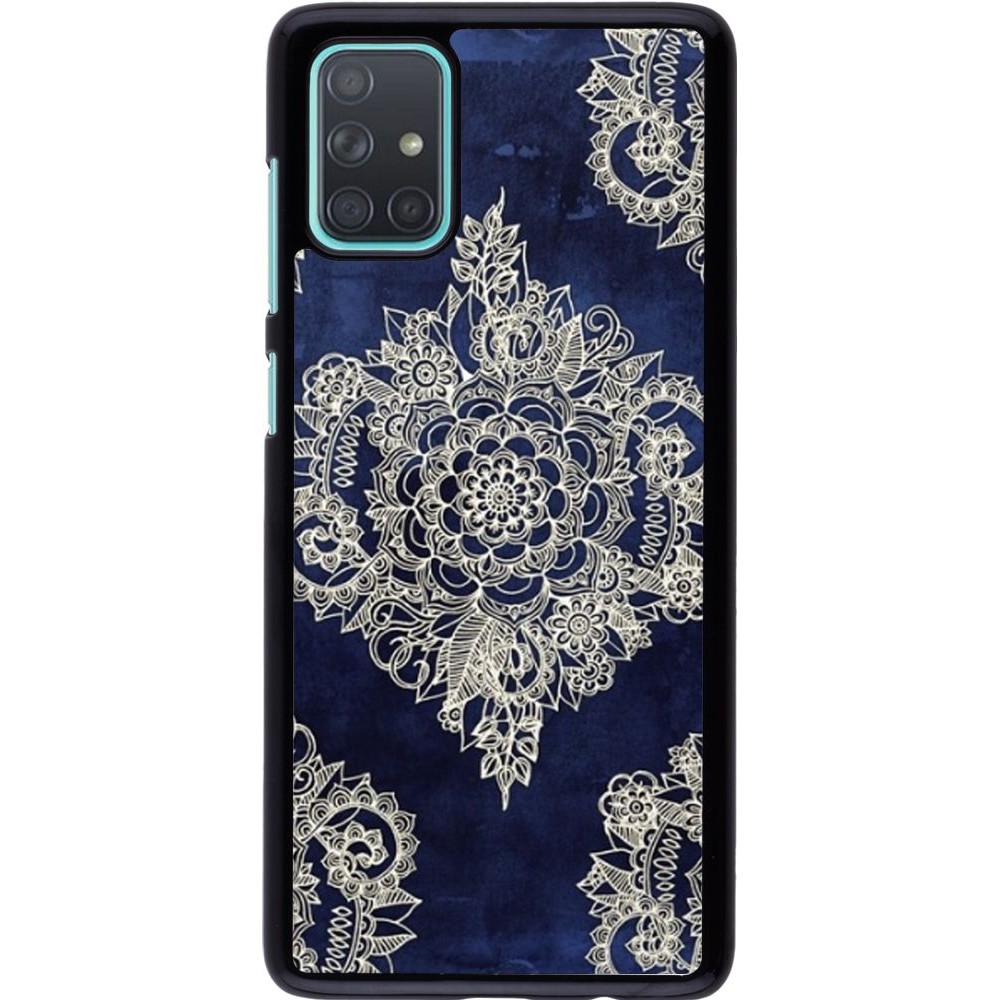 Coque Samsung Galaxy A71 - Cream Flower Moroccan