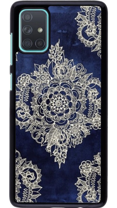 Coque Samsung Galaxy A71 - Cream Flower Moroccan