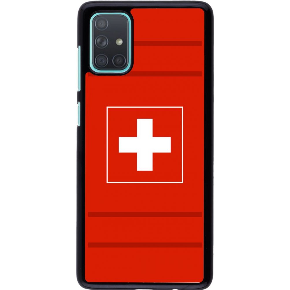 Coque Samsung Galaxy A71 - Euro 2020 Switzerland