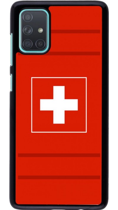 Coque Samsung Galaxy A71 - Euro 2020 Switzerland