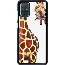 Coque Samsung Galaxy A71 - Giraffe Fit