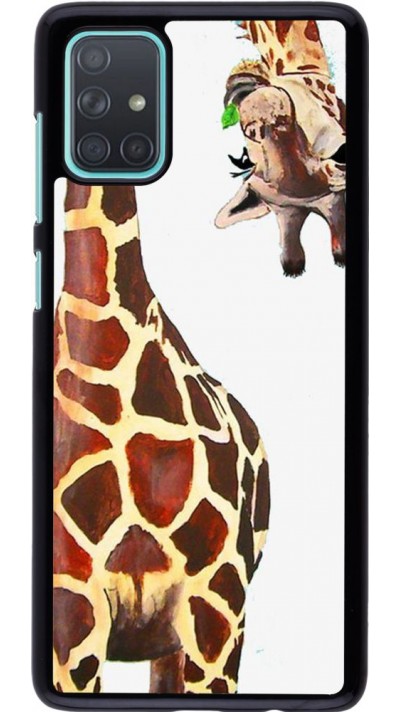 Coque Samsung Galaxy A71 - Giraffe Fit