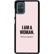 Coque Samsung Galaxy A71 - I am a woman