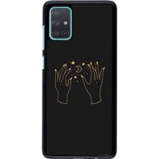 Coque Samsung Galaxy A71 - Grey magic hands