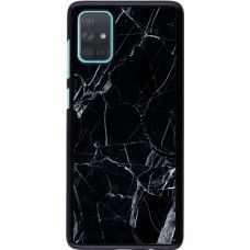Coque Samsung Galaxy A71 - Marble Black 01