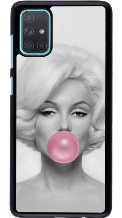 Coque Samsung Galaxy A71 - Marilyn Bubble