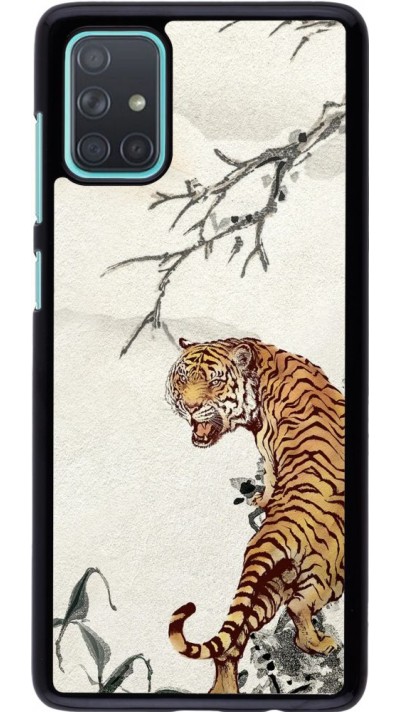 Hülle Samsung Galaxy A71 - Roaring Tiger