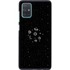 Coque Samsung Galaxy A71 - Space Doodle