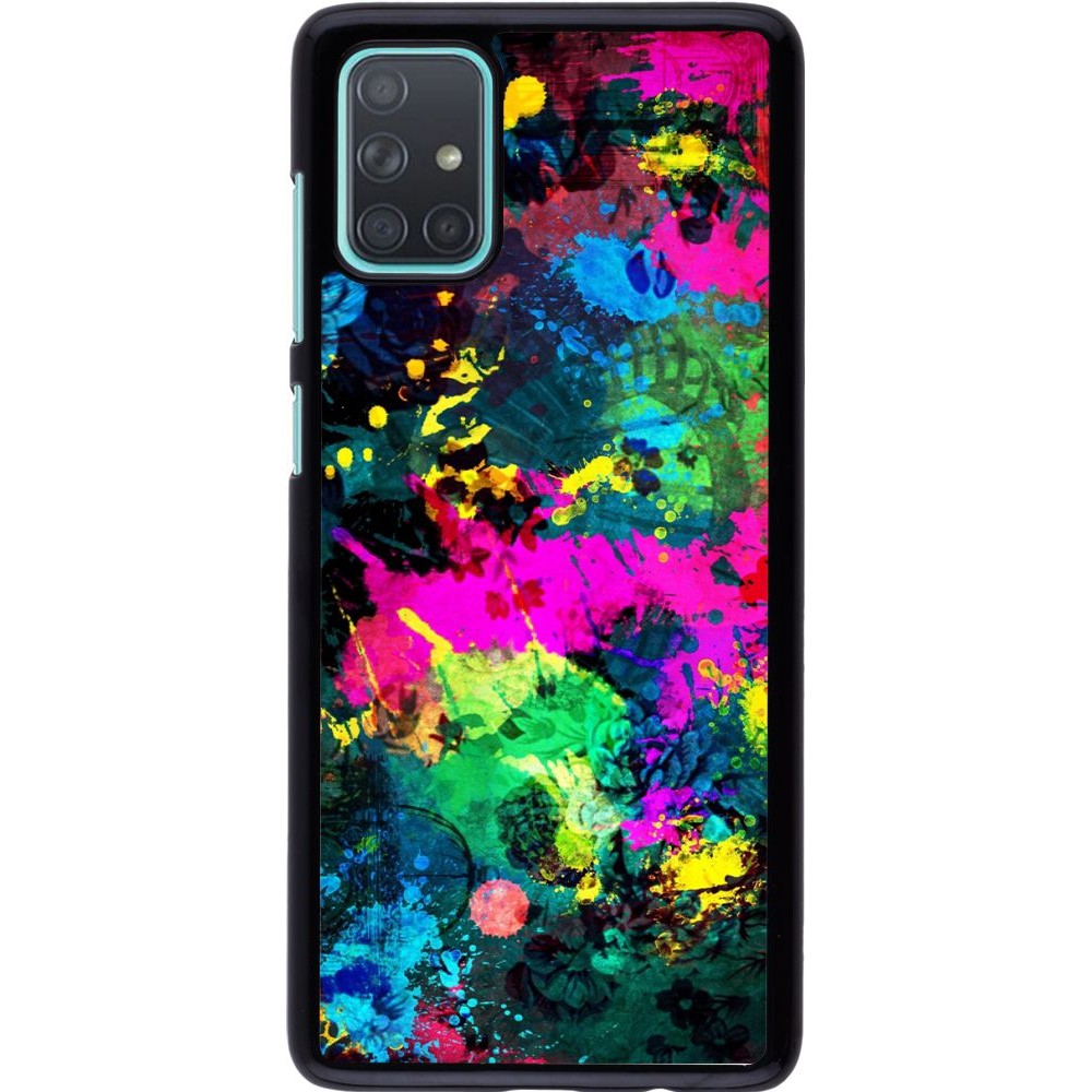 Coque Samsung Galaxy A71 - splash paint