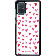 Coque Samsung Galaxy A71 - Valentine 2022 Many pink hearts