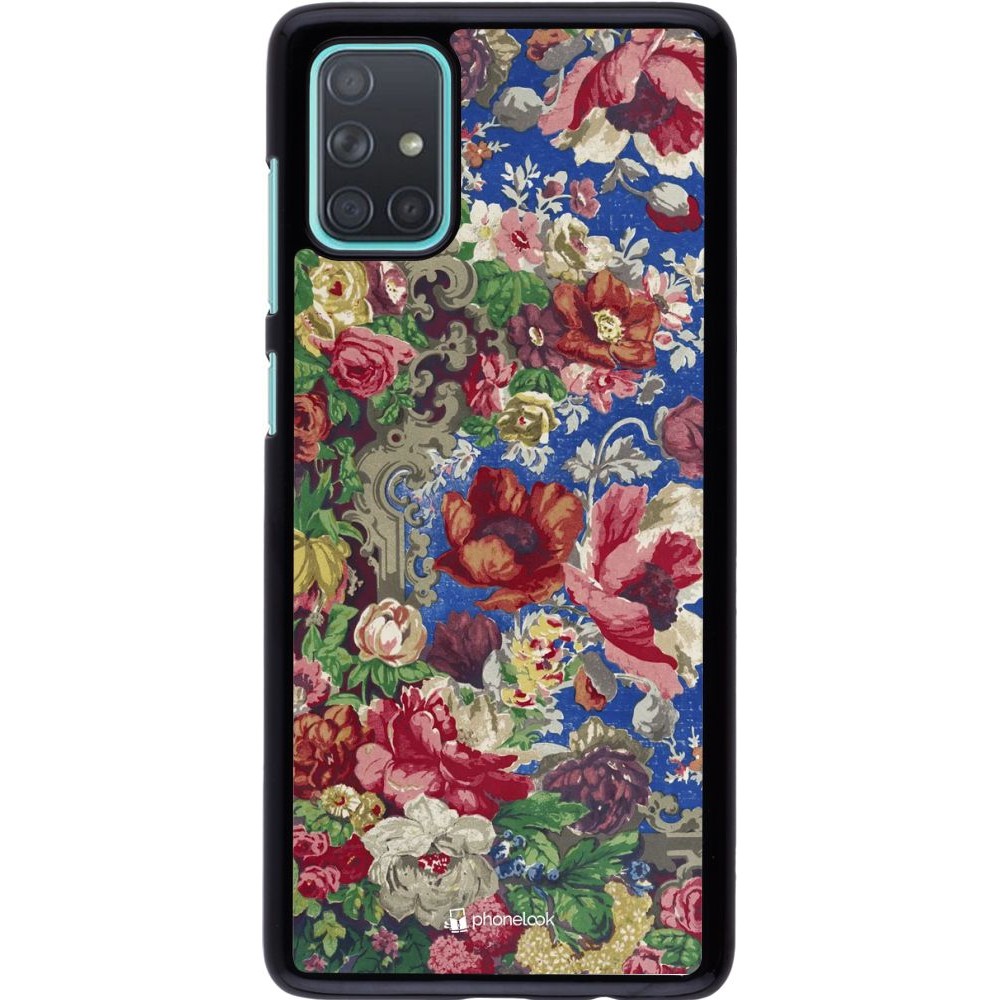 Coque Samsung Galaxy A71 - Vintage Art Flowers