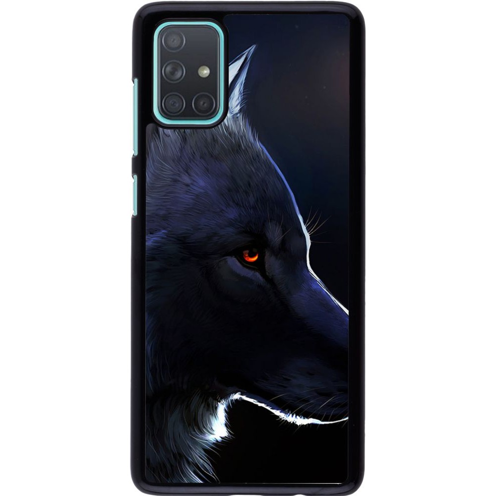 Coque Samsung Galaxy A71 - Wolf Shape