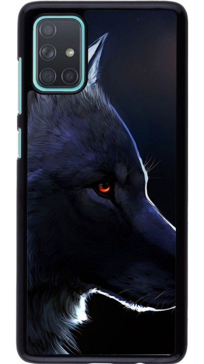 Hülle Samsung Galaxy A71 - Wolf Shape