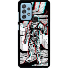 Hülle Samsung Galaxy A72 - Anaglyph Astronaut