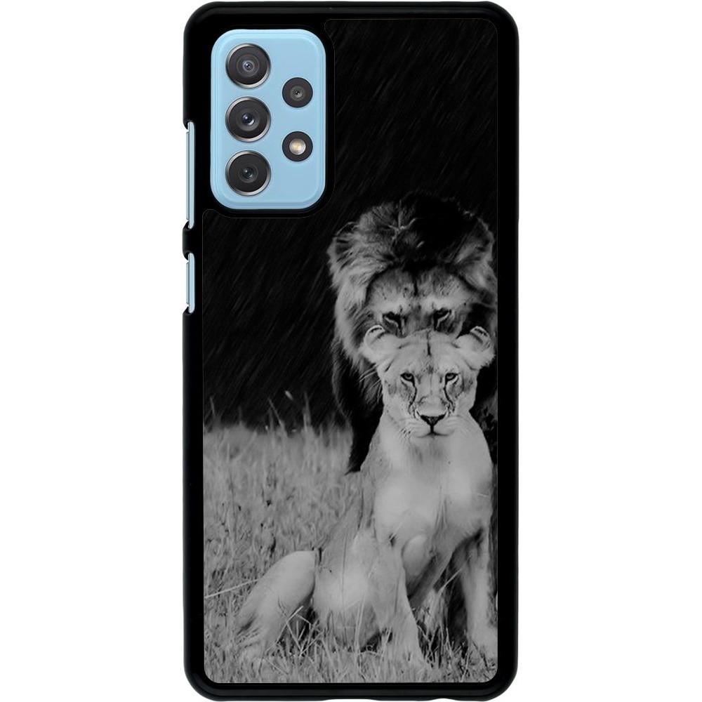 Coque Samsung Galaxy A72 - Angry lions