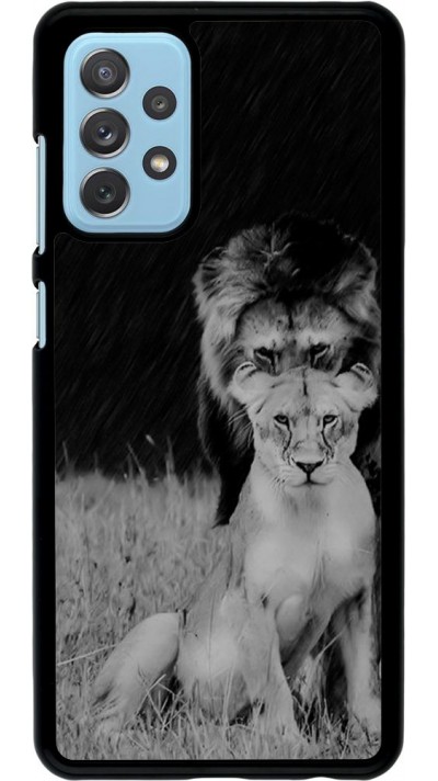 Coque Samsung Galaxy A72 - Angry lions