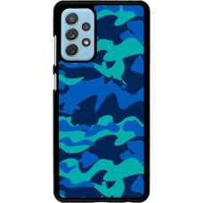 Coque Samsung Galaxy A72 - Camo Blue