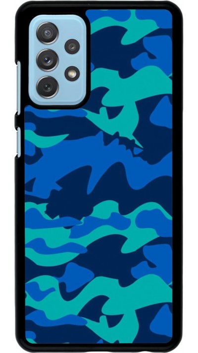 Coque Samsung Galaxy A72 - Camo Blue