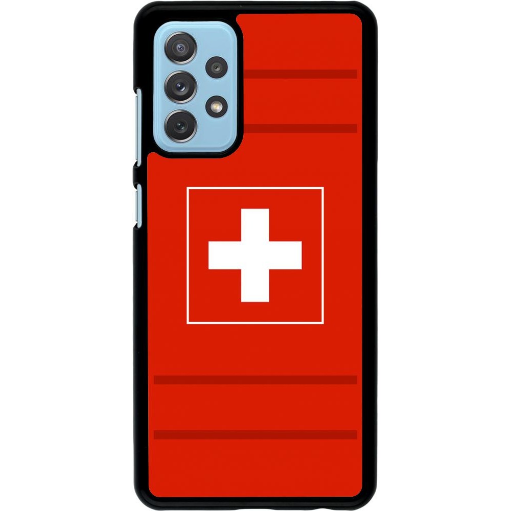 Coque Samsung Galaxy A72 - Euro 2020 Switzerland