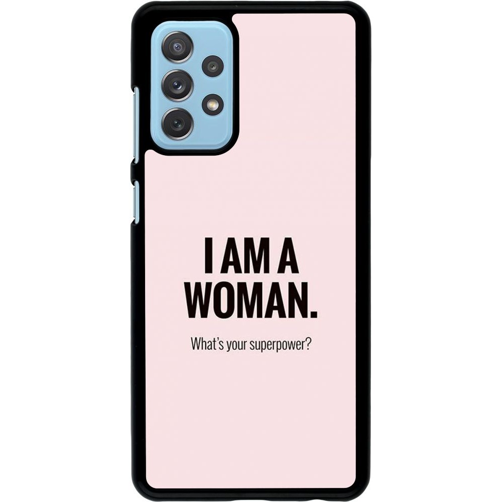 Hülle Samsung Galaxy A72 - I am a woman