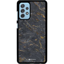 Coque Samsung Galaxy A72 - Grey Gold Marble