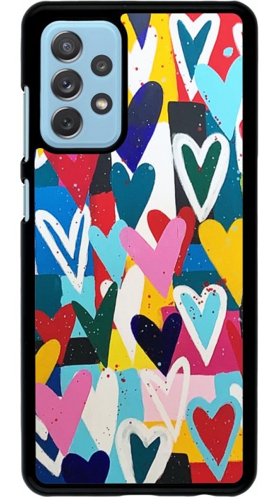 Coque Samsung Galaxy A72 - Joyful Hearts