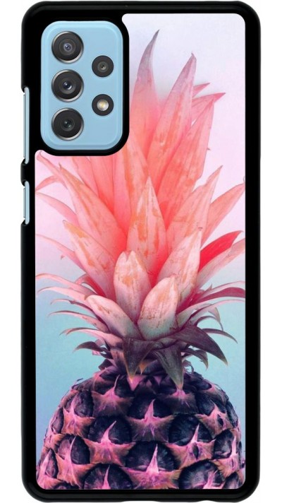 Hülle Samsung Galaxy A72 - Purple Pink Pineapple