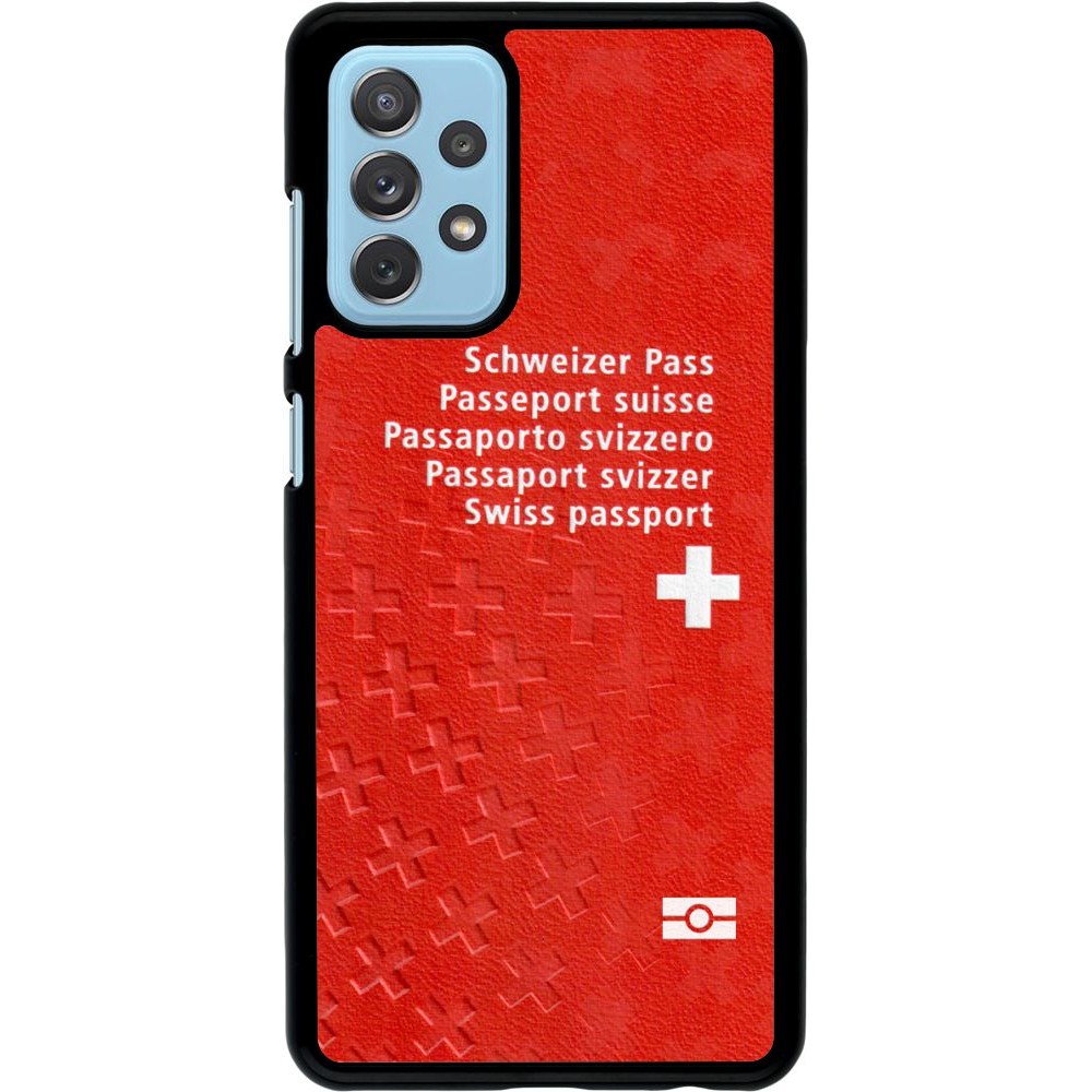 Coque Samsung Galaxy A72 - Swiss Passport