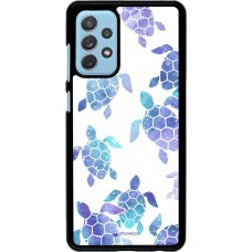 Hülle Samsung Galaxy A72 - Turtles pattern watercolor