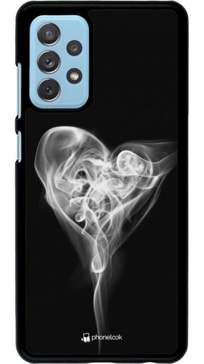 Hülle Samsung Galaxy A72 - Valentine 2022 Black Smoke