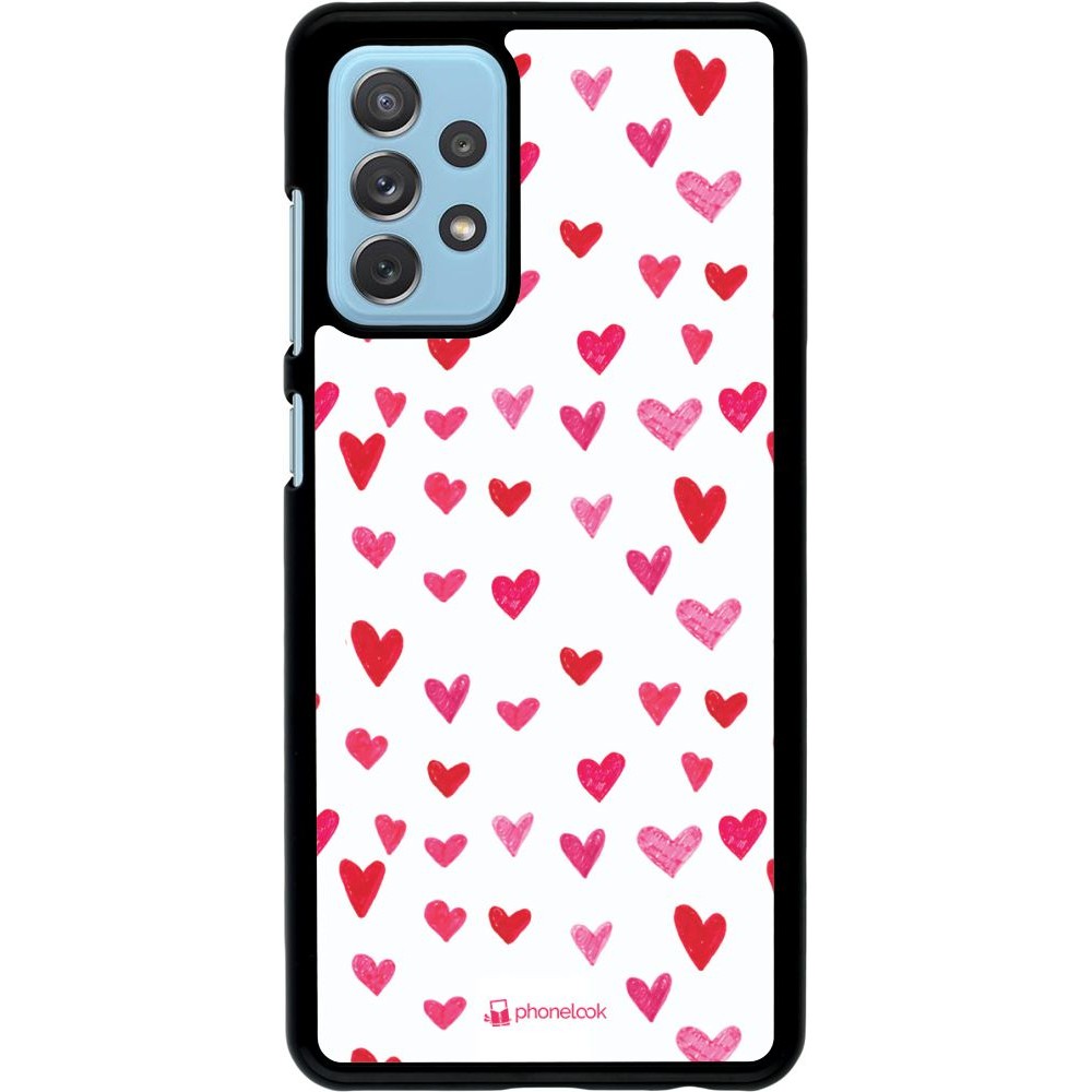 Hülle Samsung Galaxy A72 - Valentine 2022 Many pink hearts