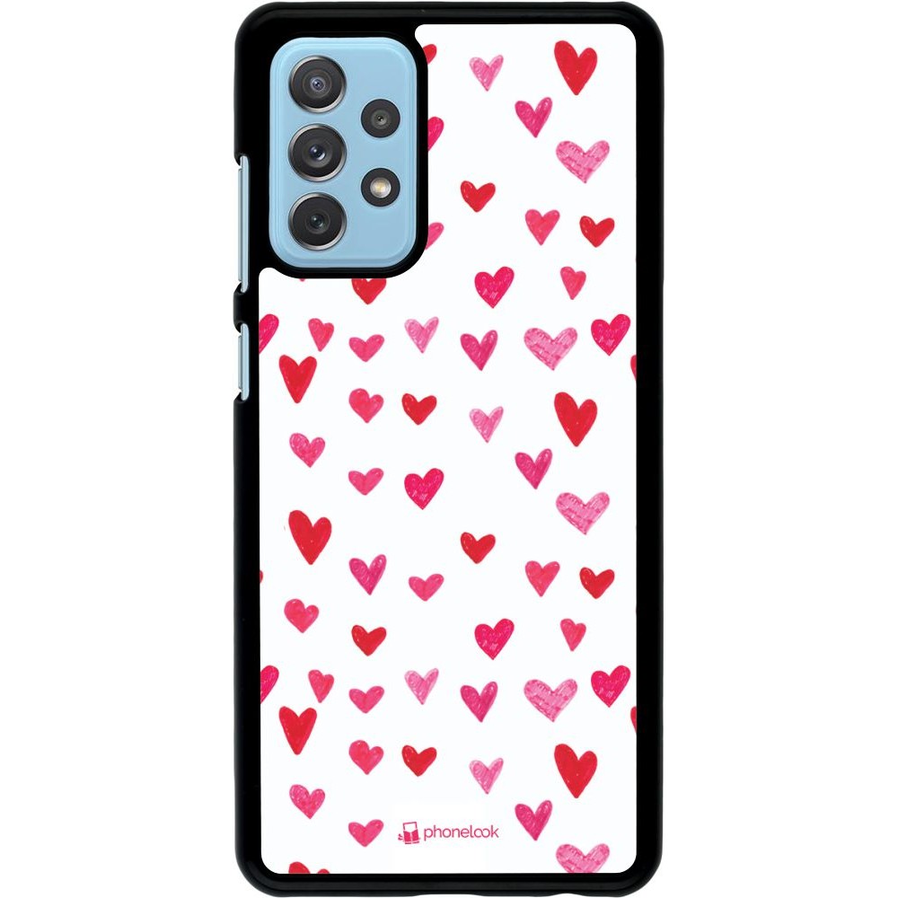 Coque Samsung Galaxy A72 - Valentine 2022 Many pink hearts