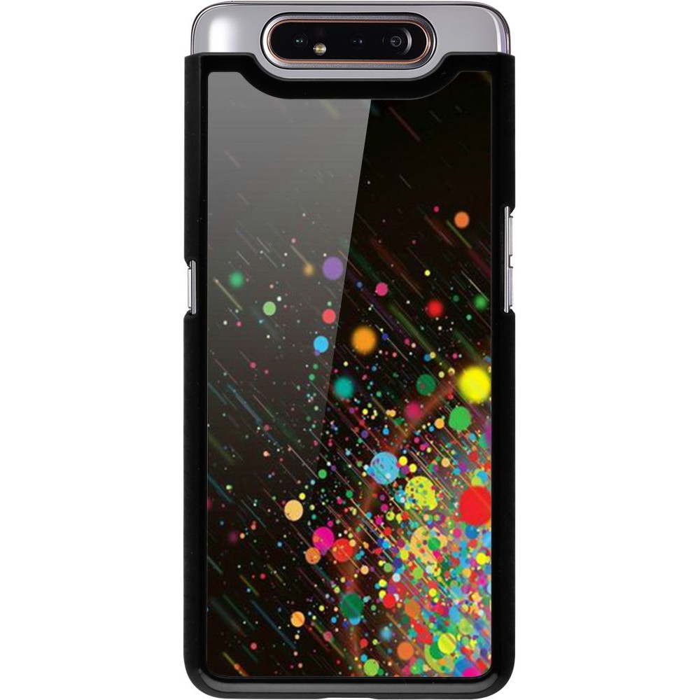 Coque Samsung Galaxy A80 - Abstract bubule lines