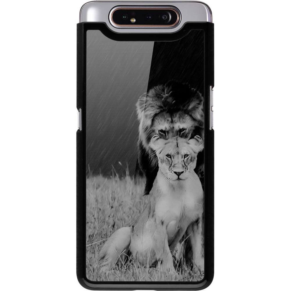 Coque Samsung Galaxy A80 - Angry lions