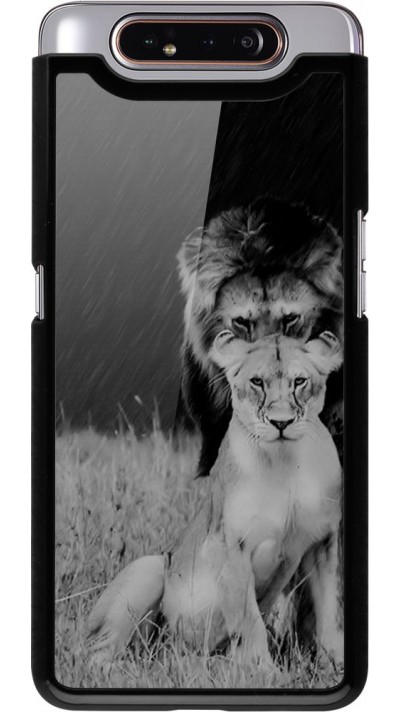 Coque Samsung Galaxy A80 - Angry lions