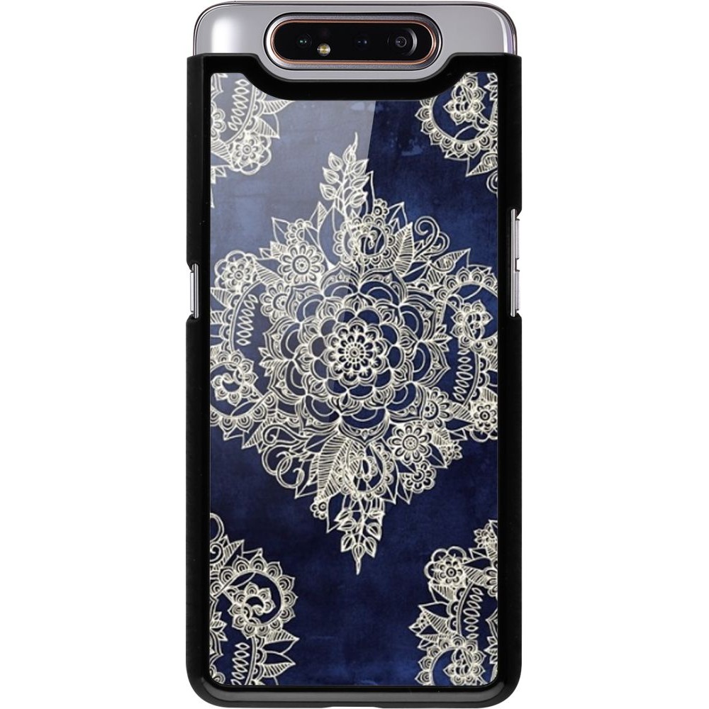 Hülle Samsung Galaxy A80 - Cream Flower Moroccan